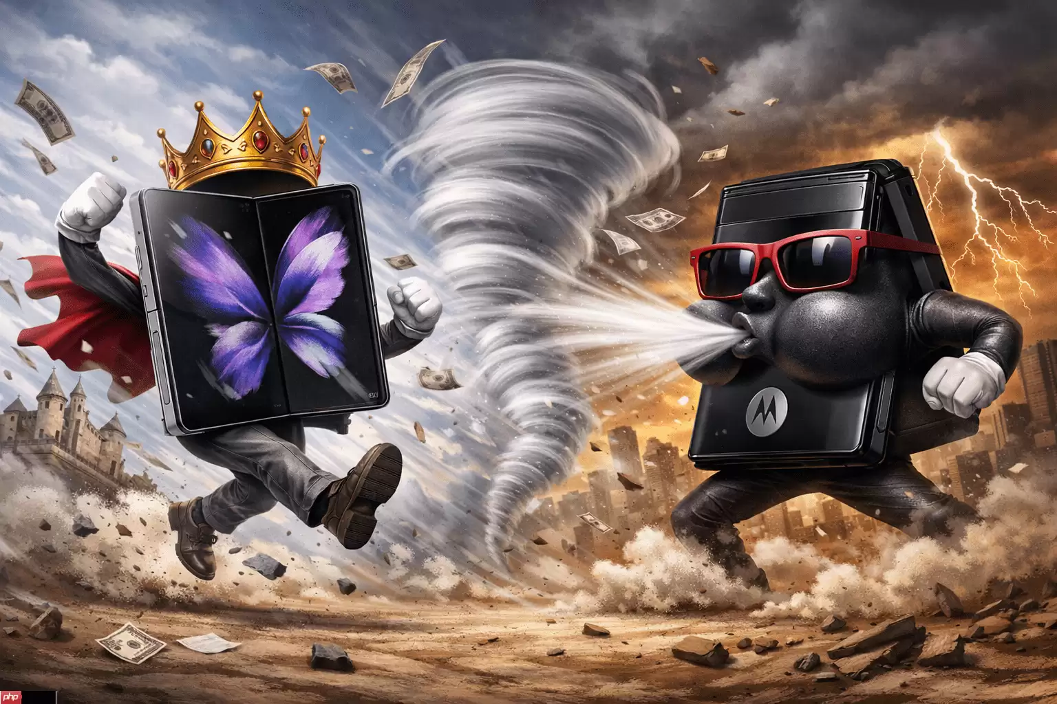 折叠机王者大风吹？三星最强劲敌Motorola Razr Fold传将挑战Z Fold 8