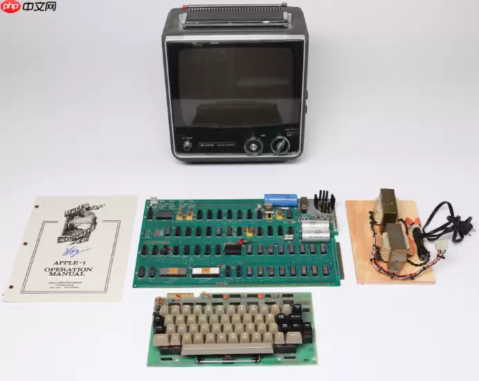 乔布斯遗物及 Apple I 原型机被拍卖