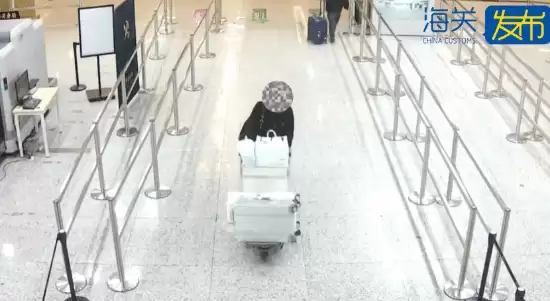 南京海关查获旅客携带百余台二手游戏机