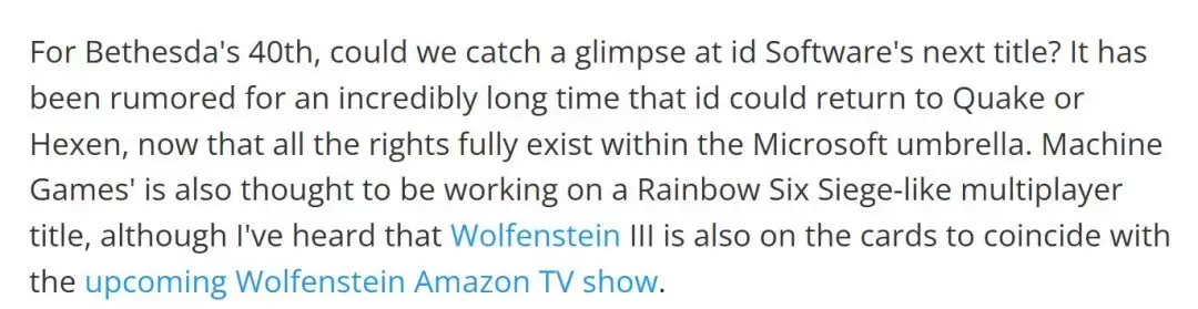 Machine Games打造德军总部三部曲终章，同步开发类彩虹六号新作