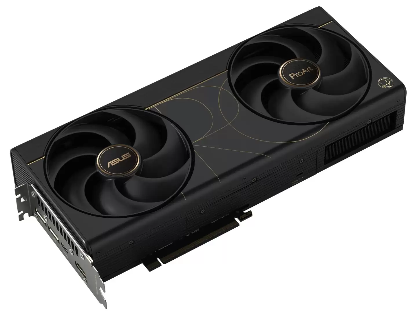 华硕 ProArt RTX 5090 显卡亮相：2.5 槽厚，兼容 SFF 机箱