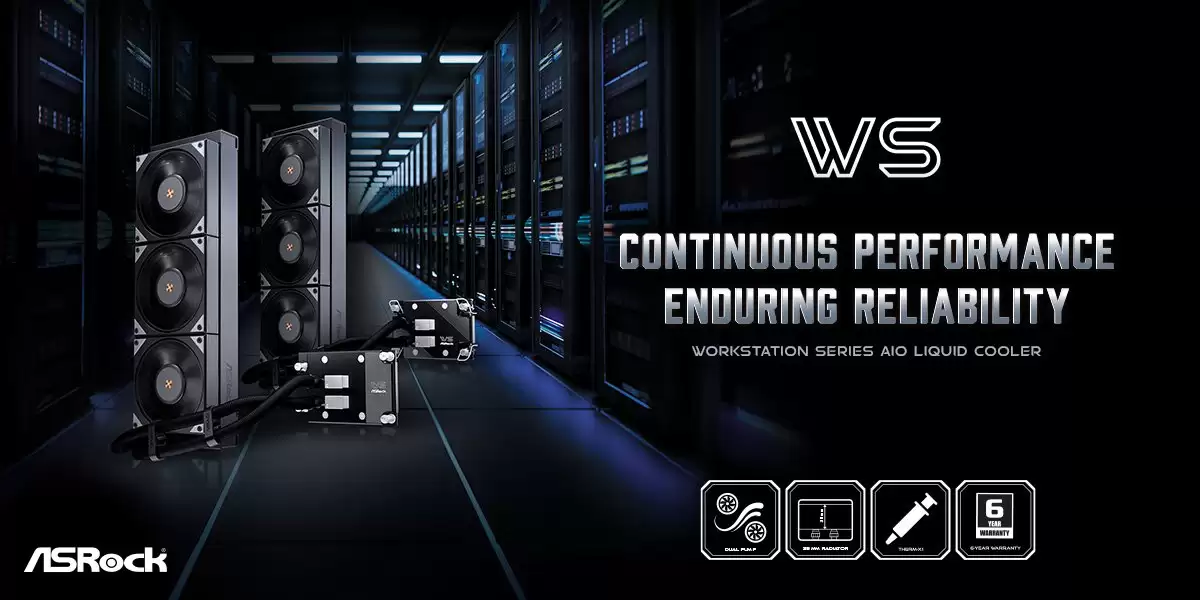 华擎介绍 AIO 水冷散热器，覆盖 Taichi、WS 至 Pro 全产品线