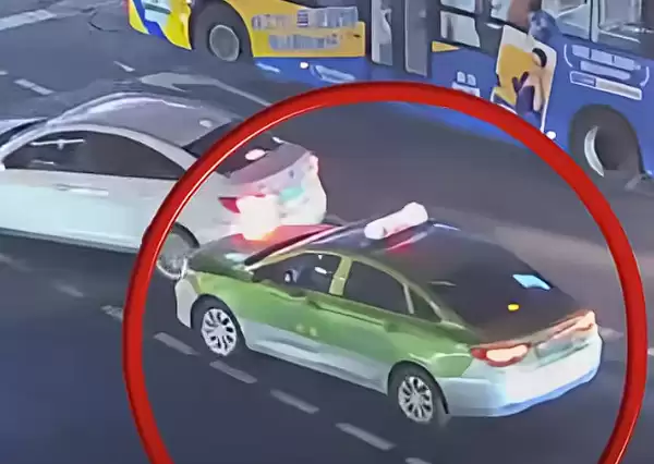 专挑货拉拉等营运车辆下手!出租车司机碰瓷近百次获利34万被捕