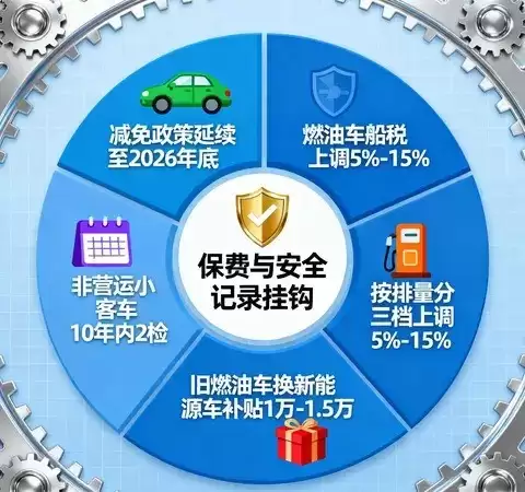 2026年起实施多项汽车新政 涉及购车、换车、年检与车险