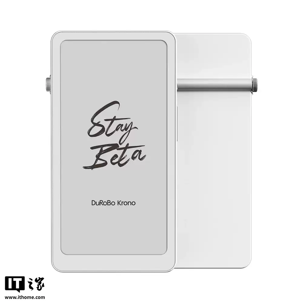 Krono 黑白墨水瓶手机造型电纸书发布:6.13 英寸 Carta 1200 面板、6G + 128G 存储,239.99 欧元