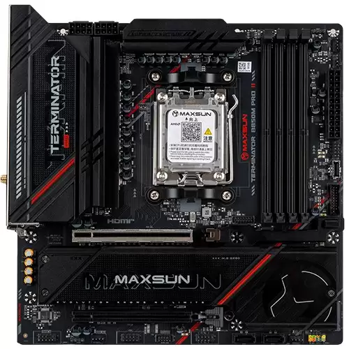 铭瑄终结者 B850M PRO II WIFI7 主板上线:全满速 M.2,999 元