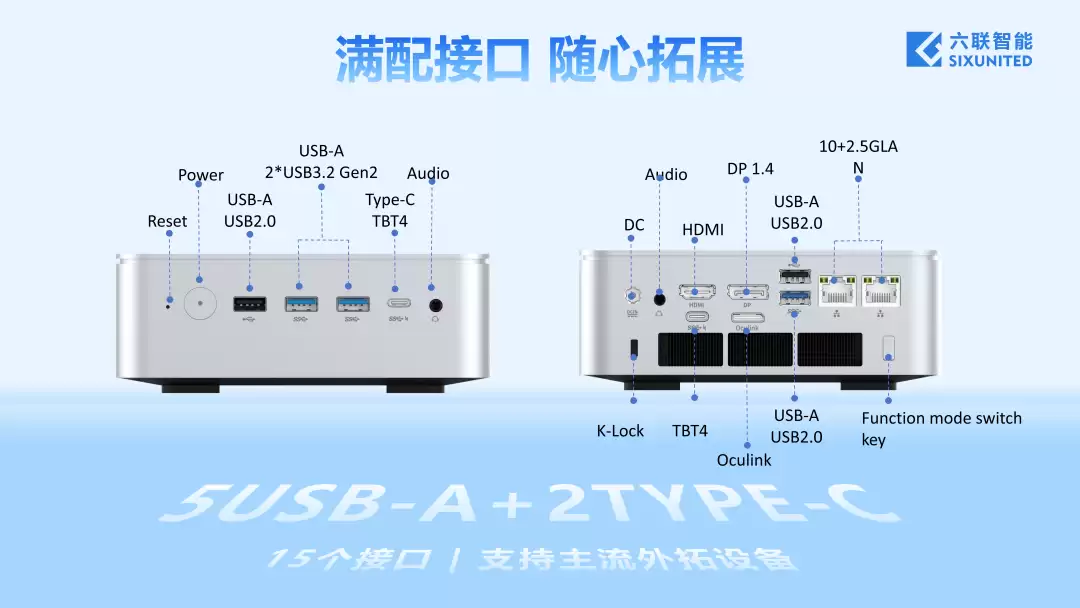 六联智能发布 PB52-02-H01-CH 迷你主机，最高支持酷睿 Ultra X9 388H 处理器