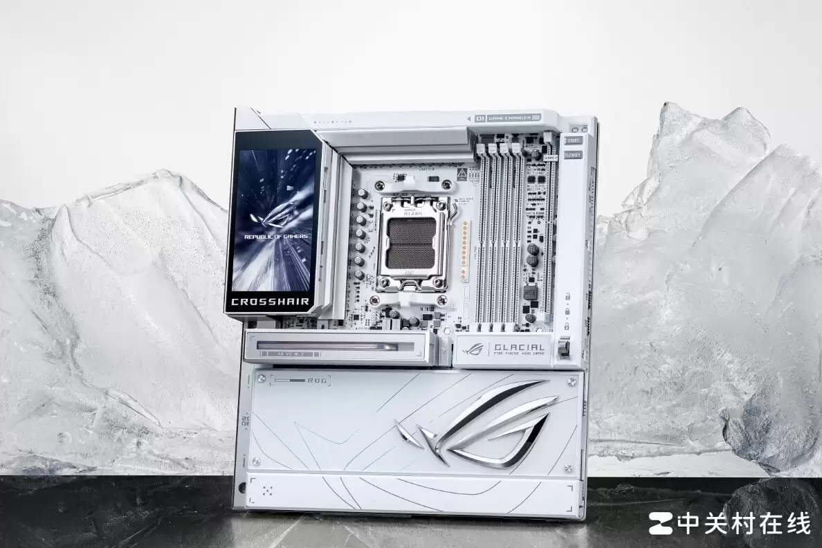 CES 2026：华硕推出ROG CROSSHAIR X870E GLACIAL主板