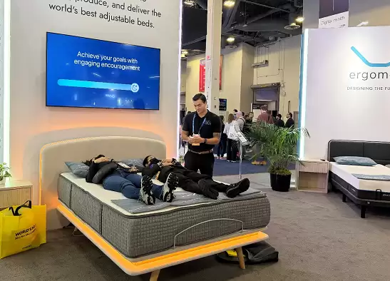 舒福德智能床亮相 CES 2026 AI 技术驱动全球智能睡眠革命
