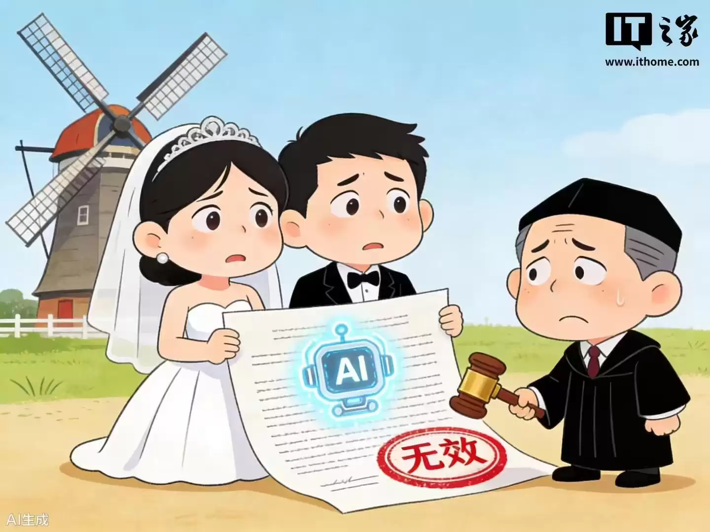 ChatGPT“代写”誓言 荷兰一对情侣婚礼被法院裁定无效
