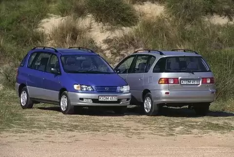 丰田Ipsum/Picnic:90年代末多功能车代表作