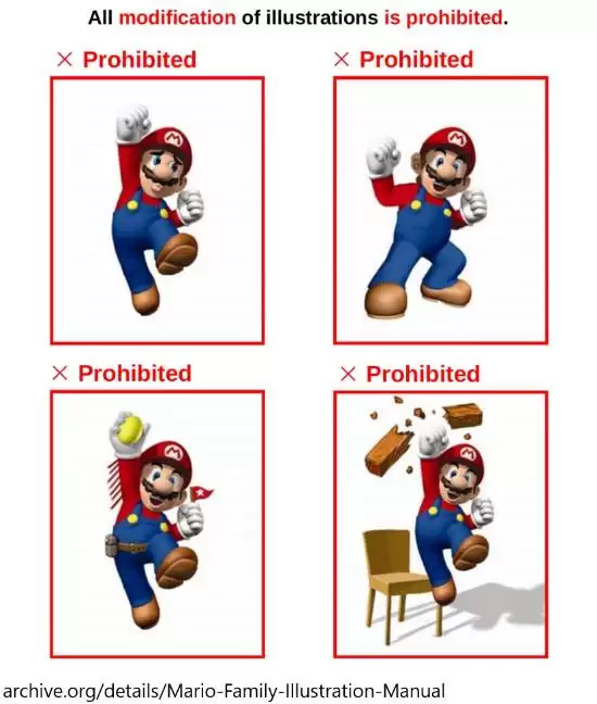 任天堂严禁修改官方美术素材引热议