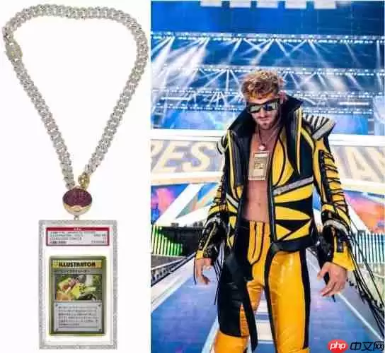 全球唯一PSA 10级最贵宝可梦卡拍卖中!洛根·保罗承诺加码钻石项链