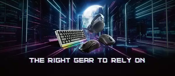 微星发布全系8K无线外设系列,主打轻量化与高性能