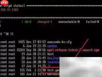 Ansible启动httpd服务任务