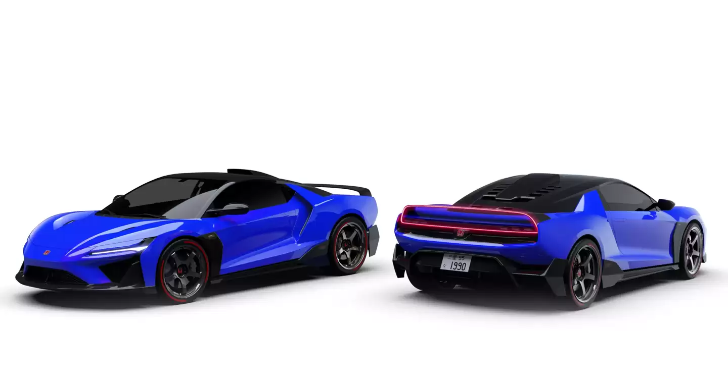 设计公司Italdesign“复活”本田经典跑车NSX,致敬两代经典设计