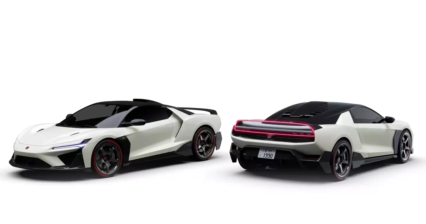 设计公司Italdesign“复活”本田经典跑车NSX,致敬两代经典设计