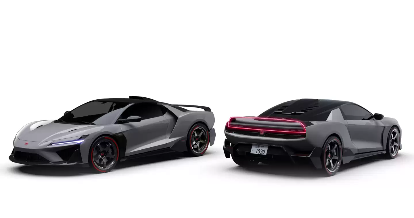 设计公司Italdesign“复活”本田经典跑车NSX,致敬两代经典设计