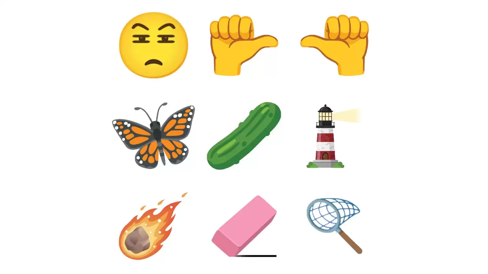 Emoji 18.0草案公布：9个新表情含眨眼笑、帝王蝶等，2026年或上线