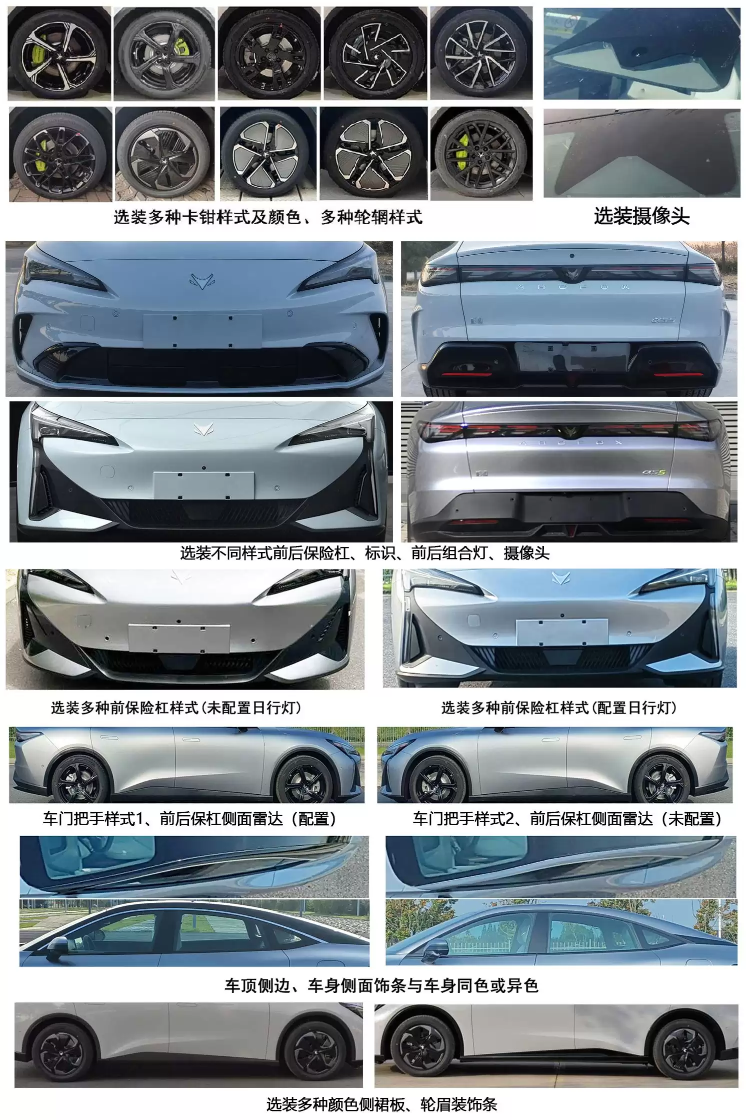 新款极狐阿尔法S5 申报：新增增程版，外观细节调整
