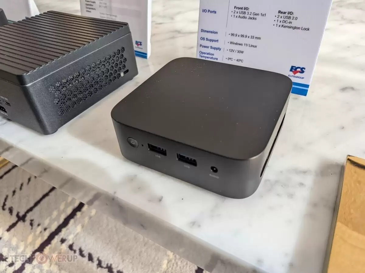 ECS 精英推出 Liva Z 系列迷你主机:可选英特尔 Twin Lake / AMD Hawk Point CPU