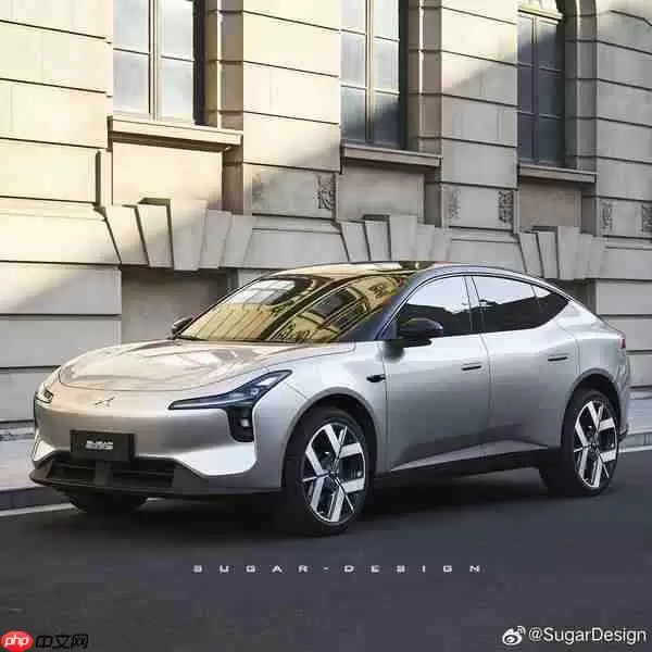 小鹏MONA轿跑SUV渲染图曝光 配置参考MONA M03