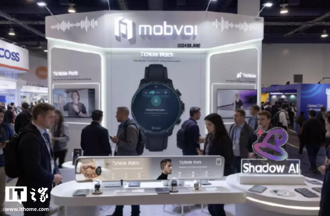 出门问问 TicNote 系列产品亮相 CES 2026:旗下首款 4G AI 录音耳机、录音手表、云平台....