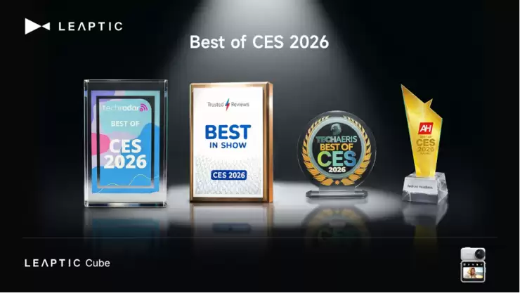 中国影像首登“科技奥斯卡”,光子跃迁以全球首款8K AI拇指相机定义CES 2026