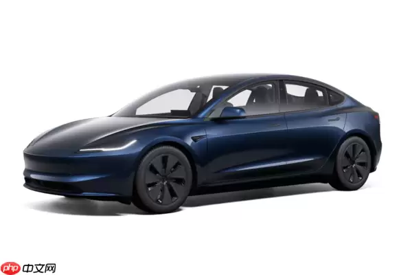 特斯拉Model 3上线“海洋蓝”车漆 并推出限时引荐礼金
