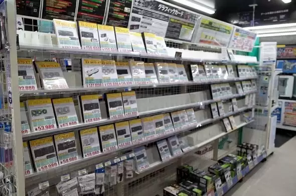 日本秋叶原显卡严重缺货 高端型号一上架即售罄