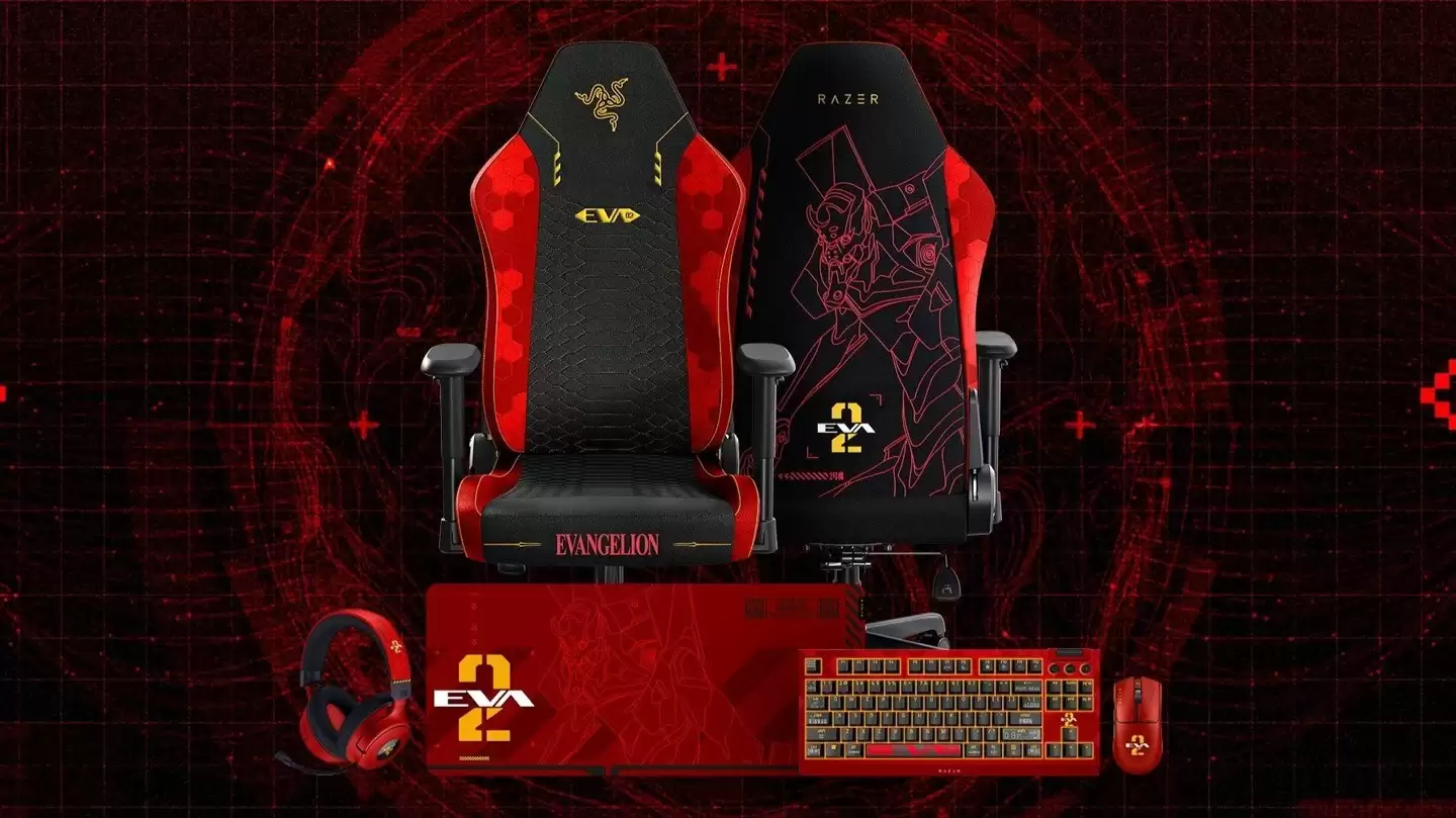 雷蛇推EVA 2号机联名外设套装 售价8999元