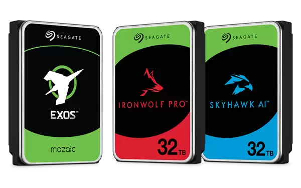 希捷发布三款全球最大32TB硬盘：CMR；HAMR双剑合璧