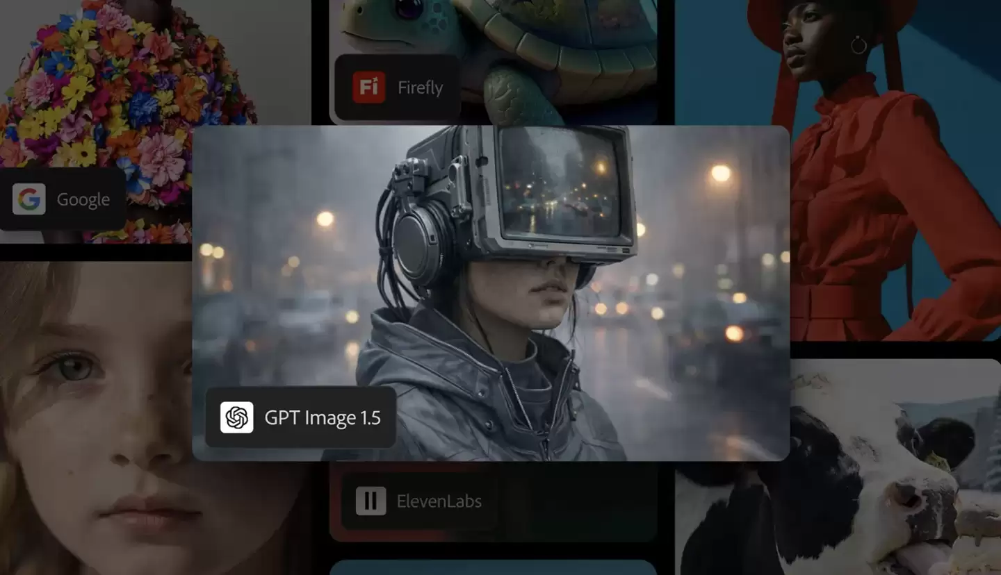 Adobe Firefly AI 创作平台上线 GPT-Image 1.5 模型,订阅用户 1 月 15 日前可无限量生成图片