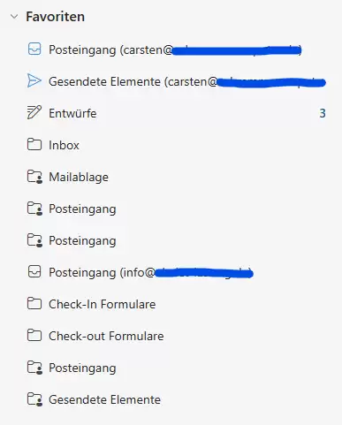 慎更 Win10/Win11 新版微软 Outlook 1.2025.1209.500，恐导致多邮箱管理瘫痪