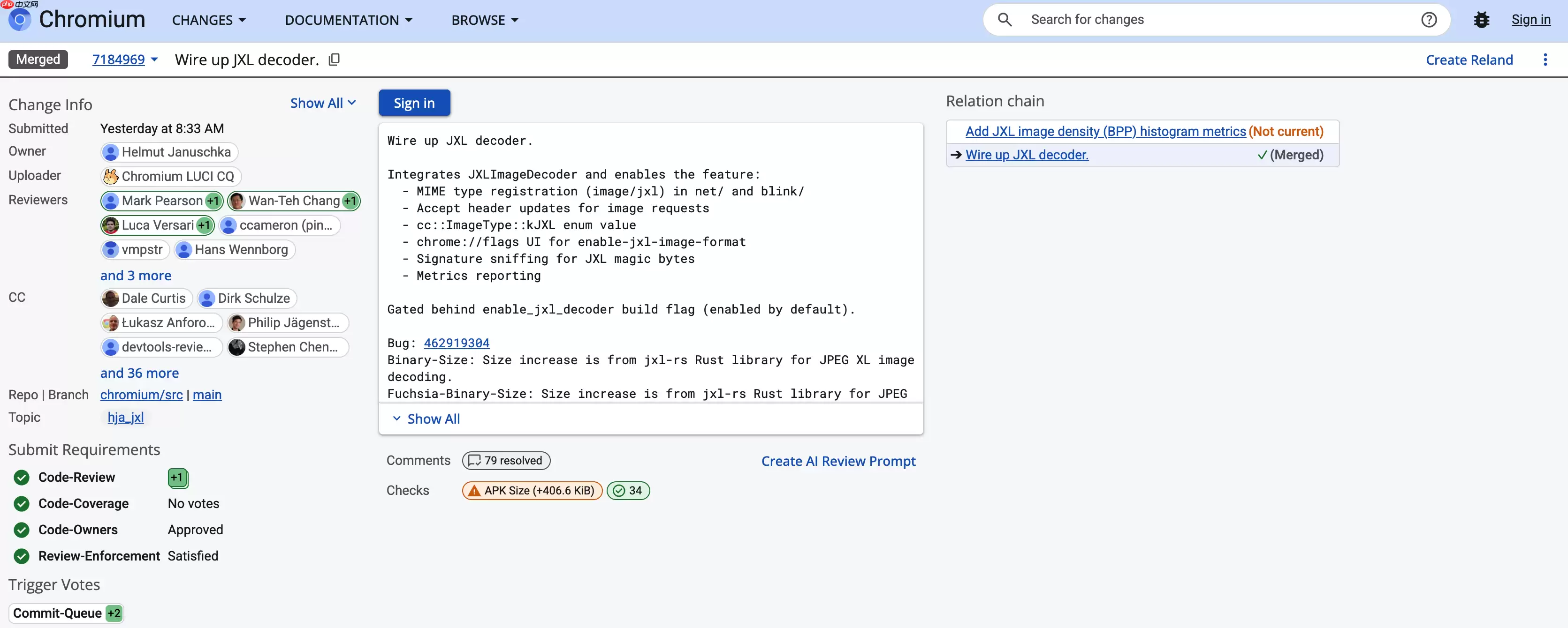 Chromium 重新引入对 JPEG XL 图片格式的原生支持