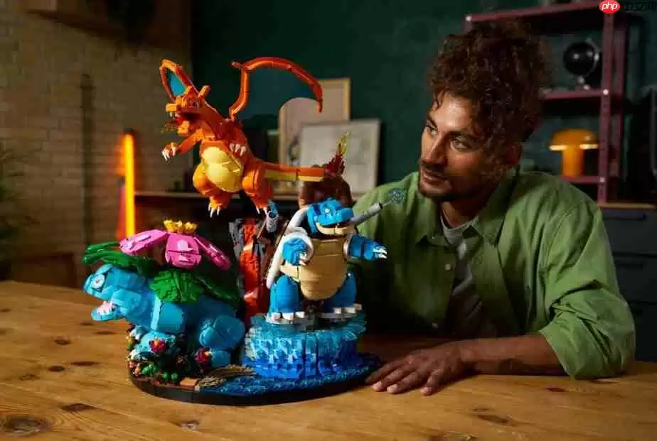 最强联名!乐高宝可梦2月开卖:6800片「御三家」神作 预购再送道馆徽章