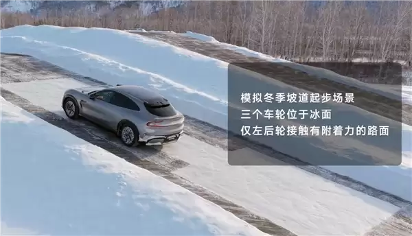 小米汽车YU7 Max极寒实测:单轮抓地征服15%冰坡