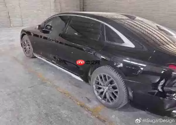 国产新一代奥迪A6L无伪装实拍图曝光 明年一季度上市