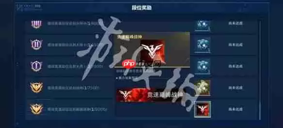 逆战手游排位赛奖励有哪些-逆战未来排位赛奖励汇总