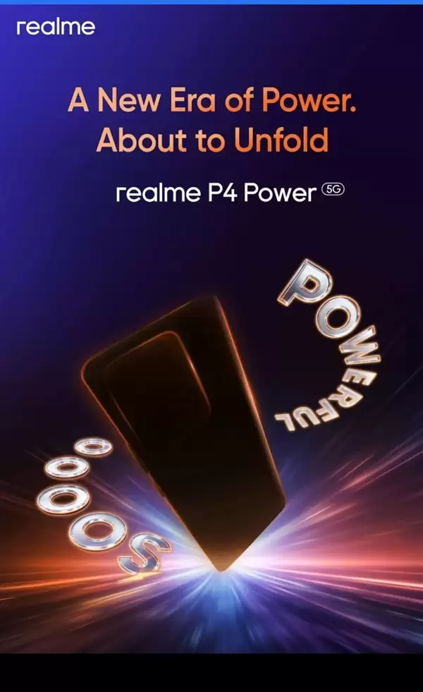 真我首款10000mAh手机来了!真我P4+Power上架:淘汰充电宝