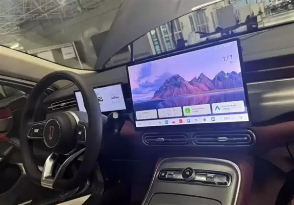 2026款红旗H5实车曝光:科技内饰升级,新增插电混动版本