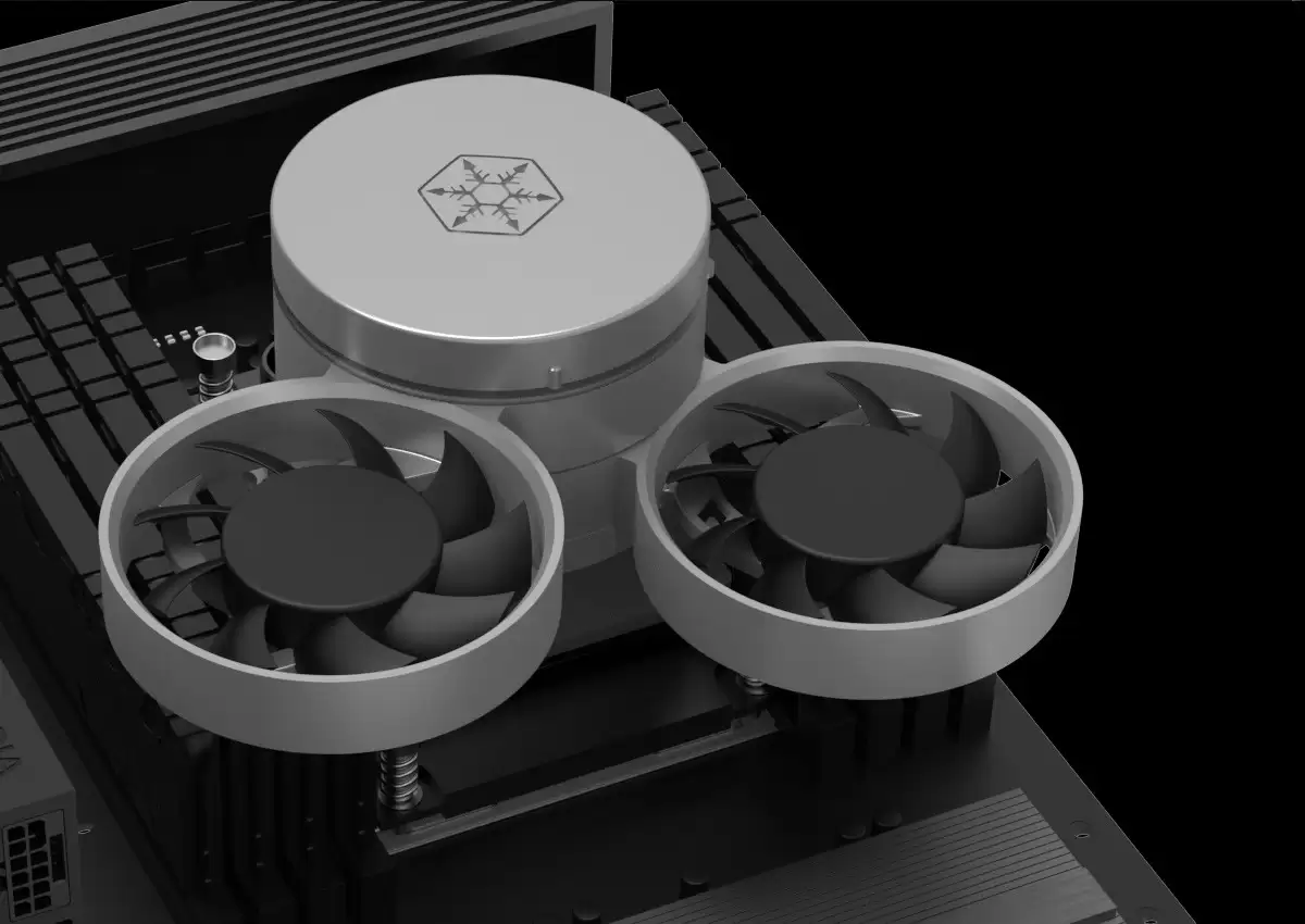 银欣为XE360系列工作站/服务器水冷推出XAC-F70-C冷头风扇加装升级套件