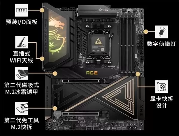 微星 MAG X870E ACE MAX 战神主板首发,定义 AM5 平台新标杆
