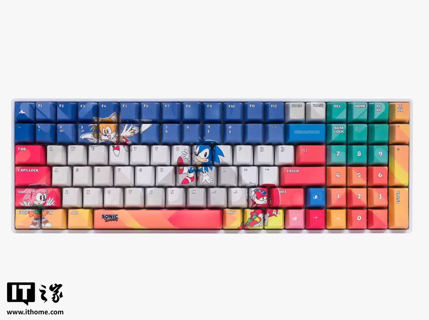 Higround 联名世嘉推出 5 款限定机械键盘:融入索尼克 IP、Dreamcast 游戏机设计元素,169.95 美元起