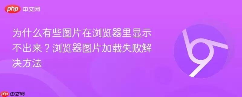 为什么有些图片在浏览器里显示不出来？浏览器图片加载失败解决方法