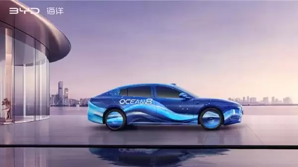 比亚迪双旗舰预告图公布：海豹08轿车+海狮08SUV 网友盛赞审美在线