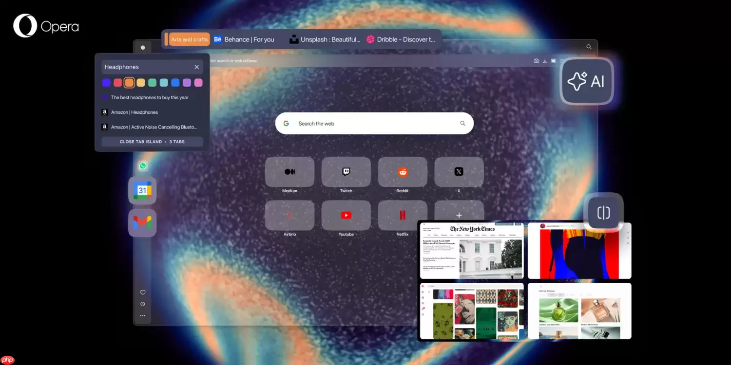 Opera One 浏览器发布 R3 更新，重构 AI 底层、优化智能 AI 体验