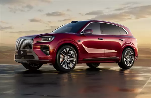 宝马X5国产平替 极氪8X实车出街