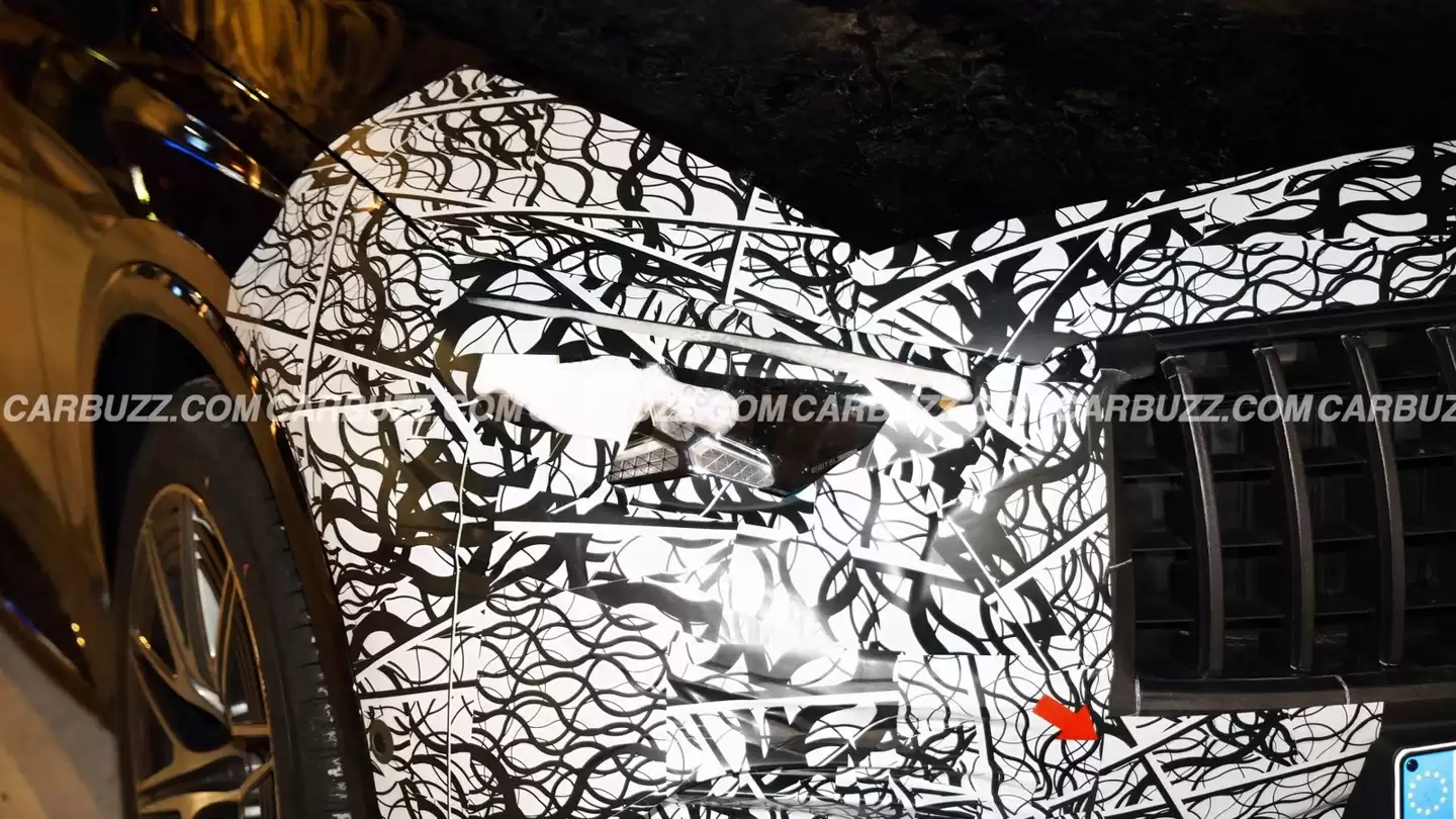 奔驰 AMG GLC 53 SUV 路试图曝光