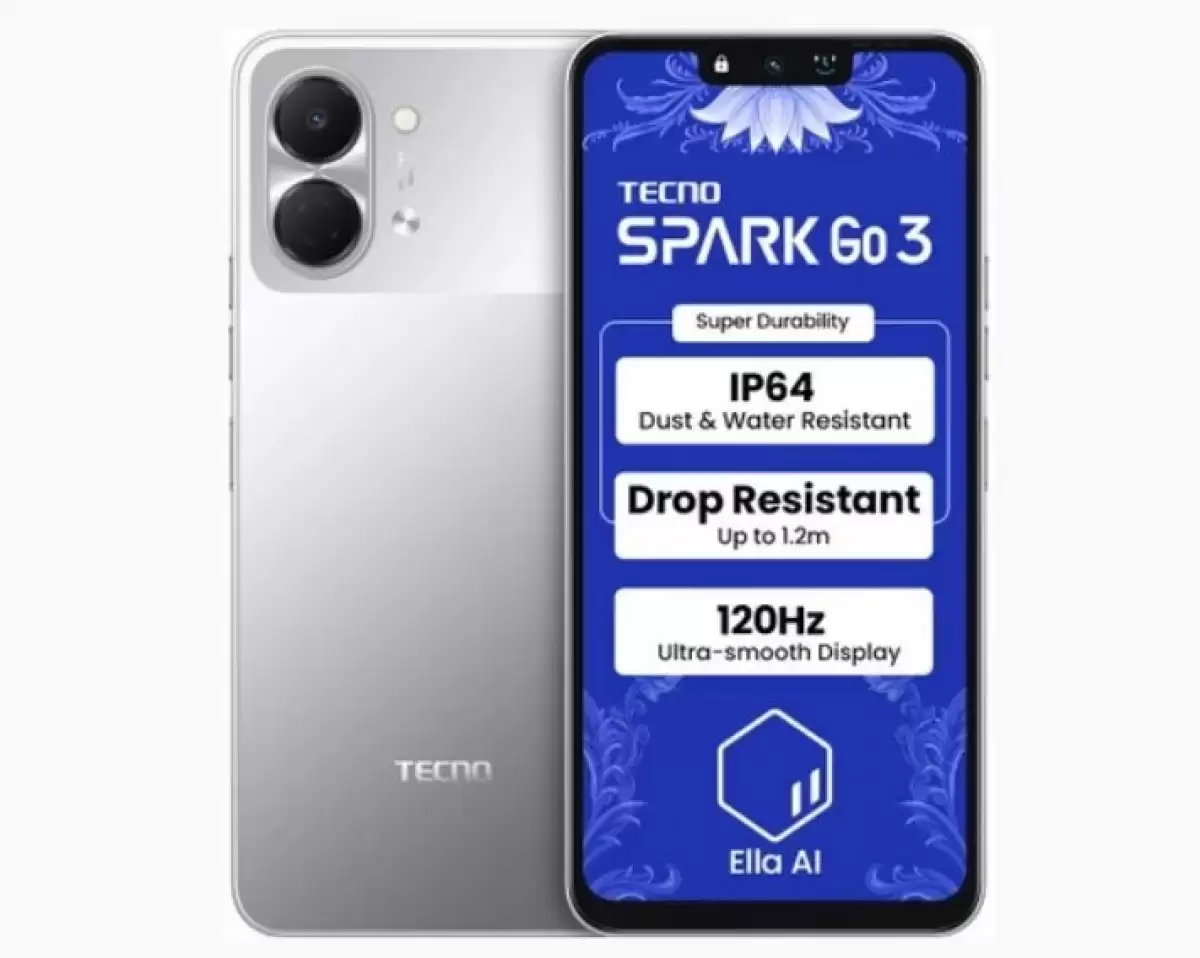 传音 Tecno Spark Go 3 手机亮相:紫光展锐 T7250 芯片,4GB 内存 +64GB 存储空间